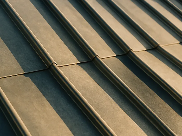 Le zinc joint debout, élégance d'une zinguerie d'art